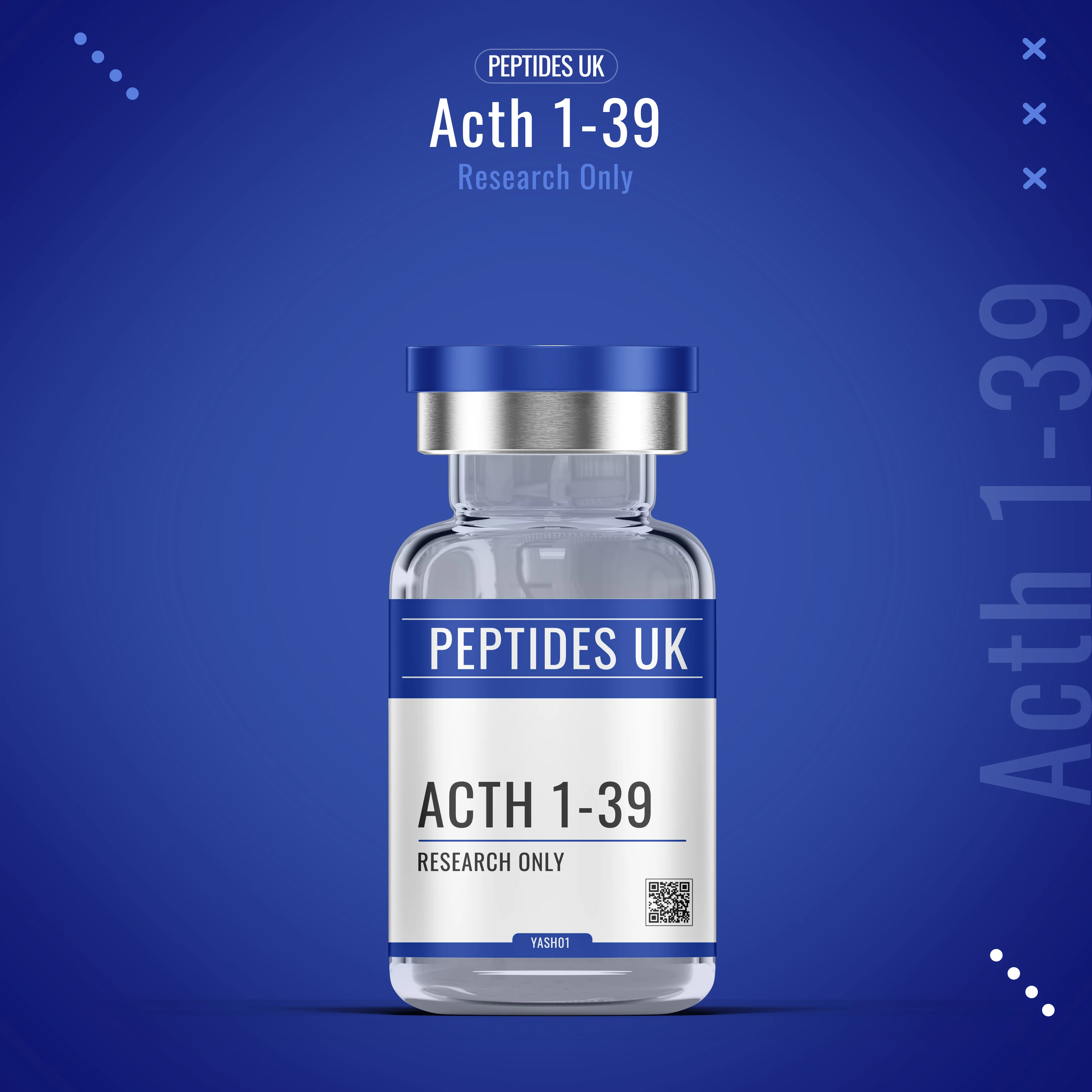 ACTH Peptide Label & Mockup Poster